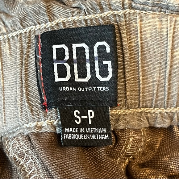 BDG Unisex Urban Outfitters High Waist Acid Washed Orange Baggy Zipper Pants S - Picture 13 of 13